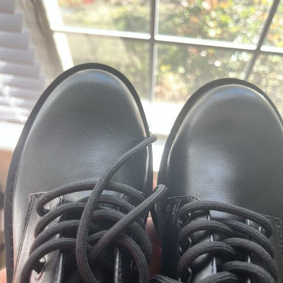 Madden Girl Y2K Grunge, Black Academia, Platform Chunky Goth Lug Sole Shoes 6 - Picture 6 of 16